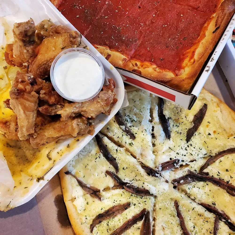 Garlic Parmesan Wings Sicilian No Cheese White Anchovies